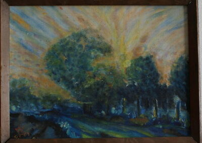 Landschaft am Nachmittag