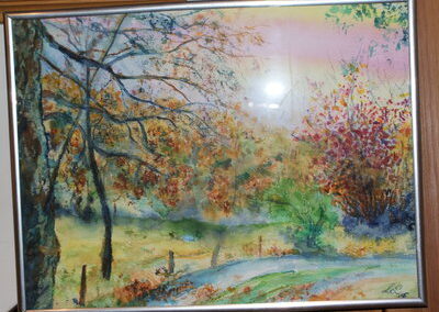 Herbst II (Aquarell)