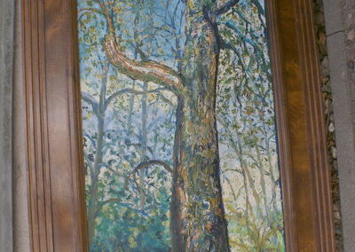 Baum im Sonnenlicht (Relief)